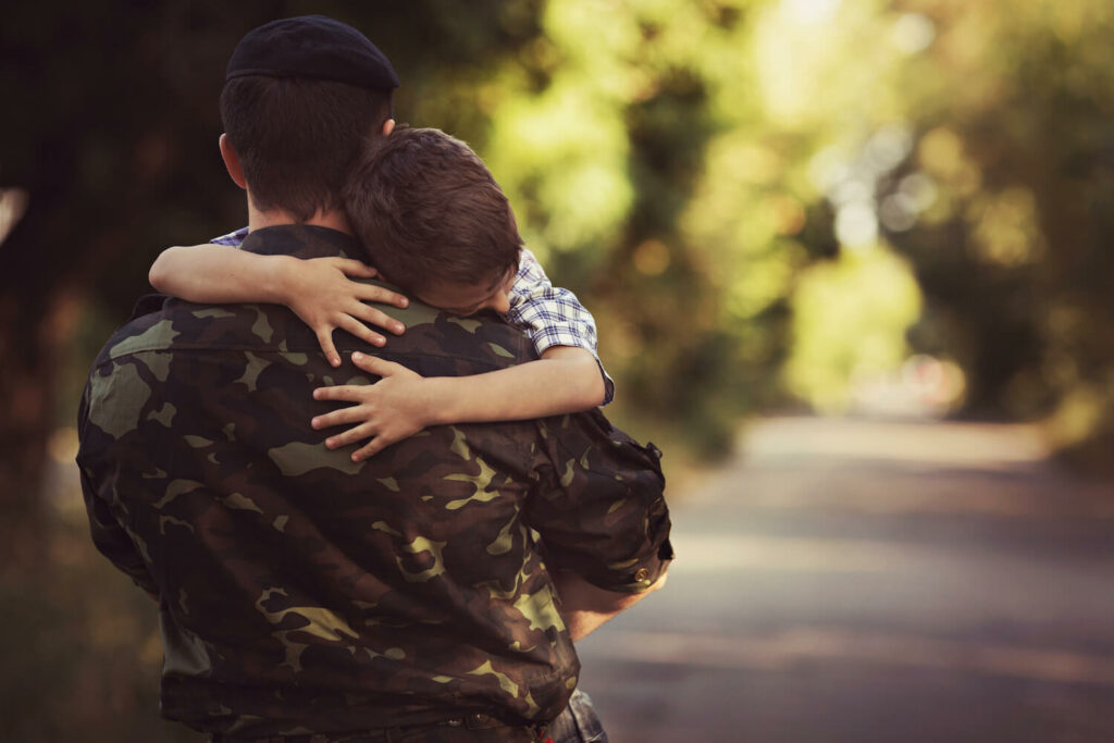 best ways to help your child cope with military deployment war